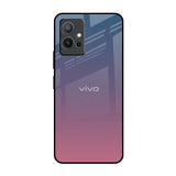 Pastel Gradient IQOO Z6 5G Glass Back Cover Online
