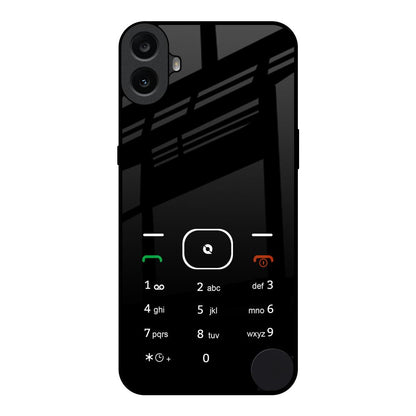 Classic Keypad Pattern Nothing CMF Phone 1 Glass Back Cover Online