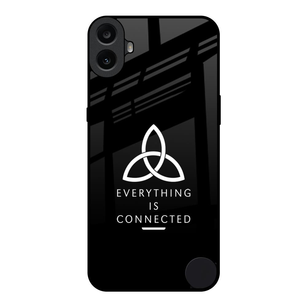 Everything Is Connected Nothing CMF Phone 1 Glass Back Cover Online
