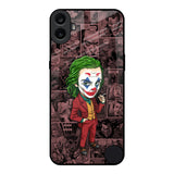 Joker Cartoon Nothing CMF Phone 1 Glass Back Cover Online