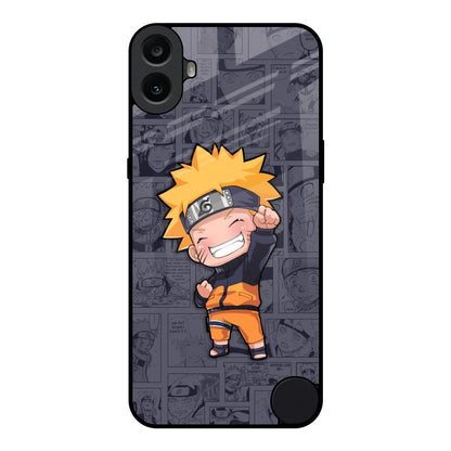 Orange Chubby Nothing CMF Phone 1 Glass Back Cover Online