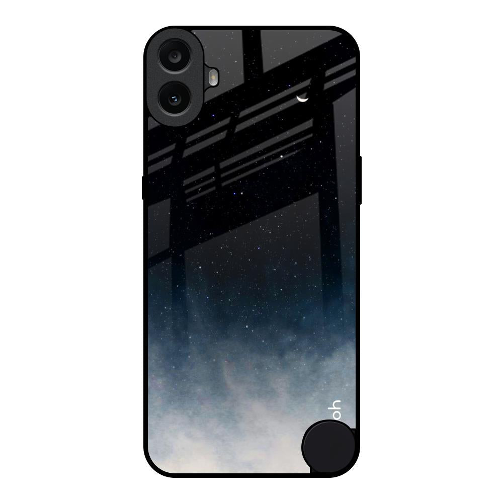 Black Aura Nothing CMF Phone 1 Glass Back Cover Online