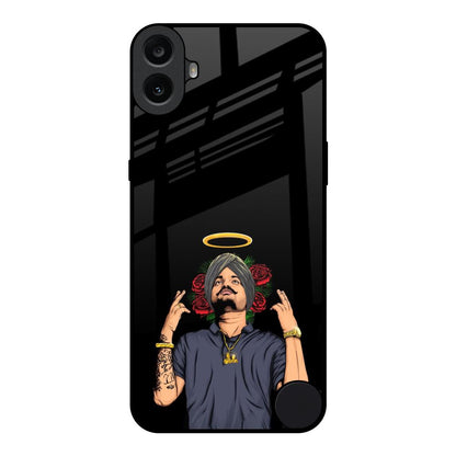 Punjabi Singer Poster Nothing CMF Phone 1 Glass Back Cover Online