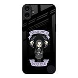 Touch Me & You Die Nothing CMF Phone 1 Glass Back Cover Online
