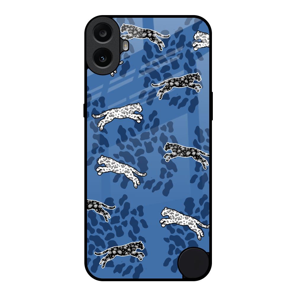 Blue Cheetah Nothing CMF Phone 1 Glass Back Cover Online