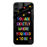 Magical Words Nothing CMF Phone 1 Glass Back Cover Online