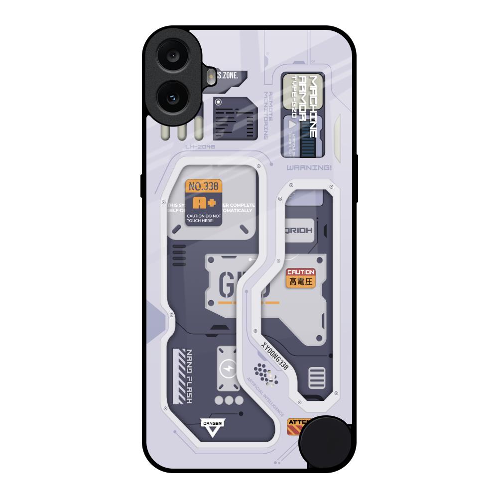 Tech Savvy Nothing CMF Phone 1 Glass Back Cover Online