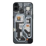 Retro Futuristic Nothing CMF Phone 1 Glass Back Cover Online