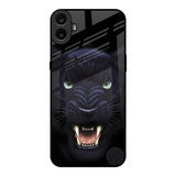 Angry Black Tiger Nothing CMF Phone 1 Glass Back Cover Online
