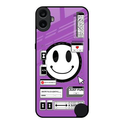 Code with Smile Nothing CMF Phone 1 Glass Back Cover Online