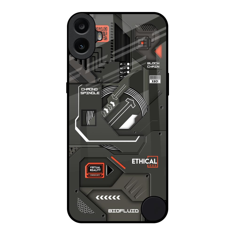 Tech Aesthetics Nothing CMF Phone 1 Glass Back Cover Online
