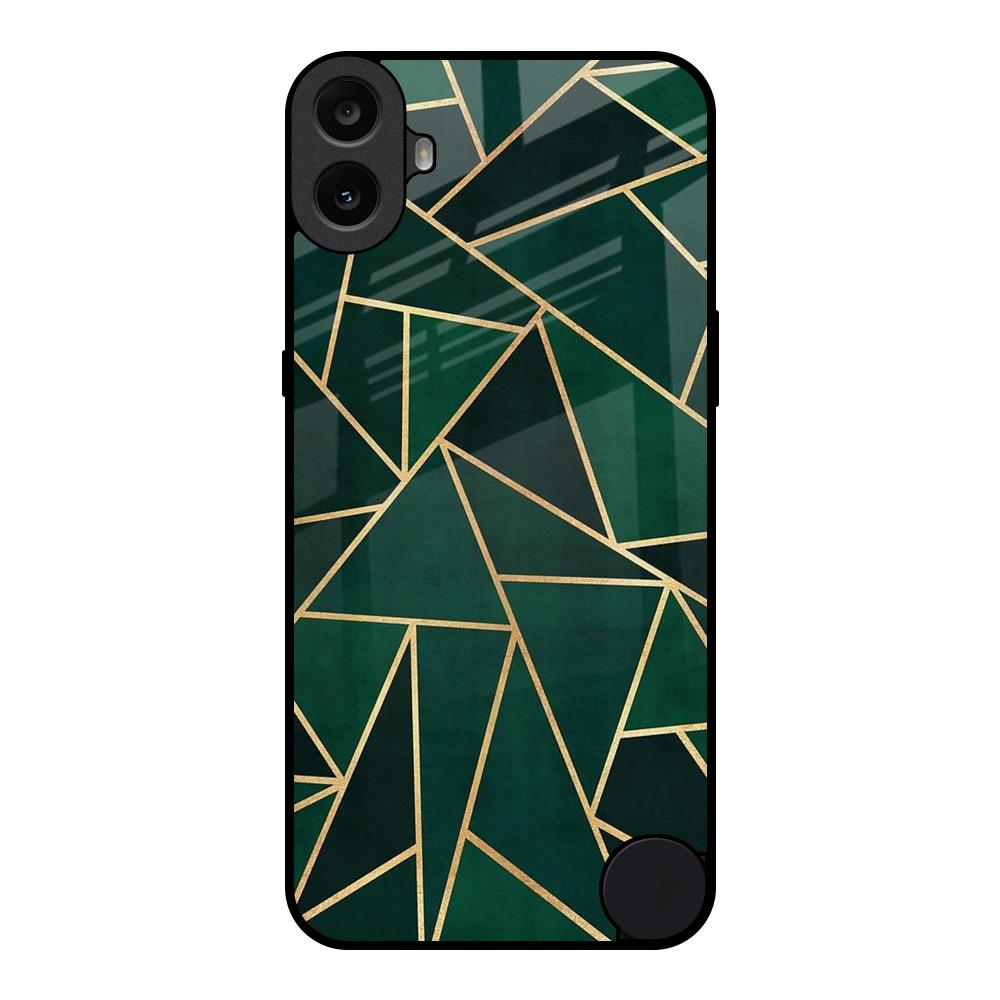 Abstract Green Nothing CMF Phone 1 Glass Back Cover Online