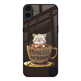 Tea With Kitty Nothing CMF Phone 1 Glass Back Cover Online