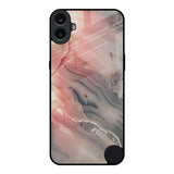 Pink And Grey Marble Nothing CMF Phone 1 Glass Back Cover Online