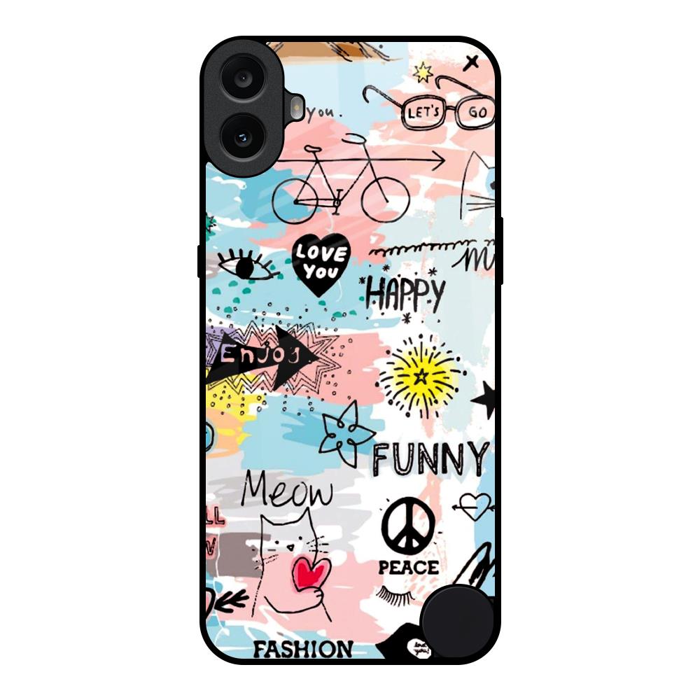 Just For You Nothing CMF Phone 1 Glass Back Cover Online