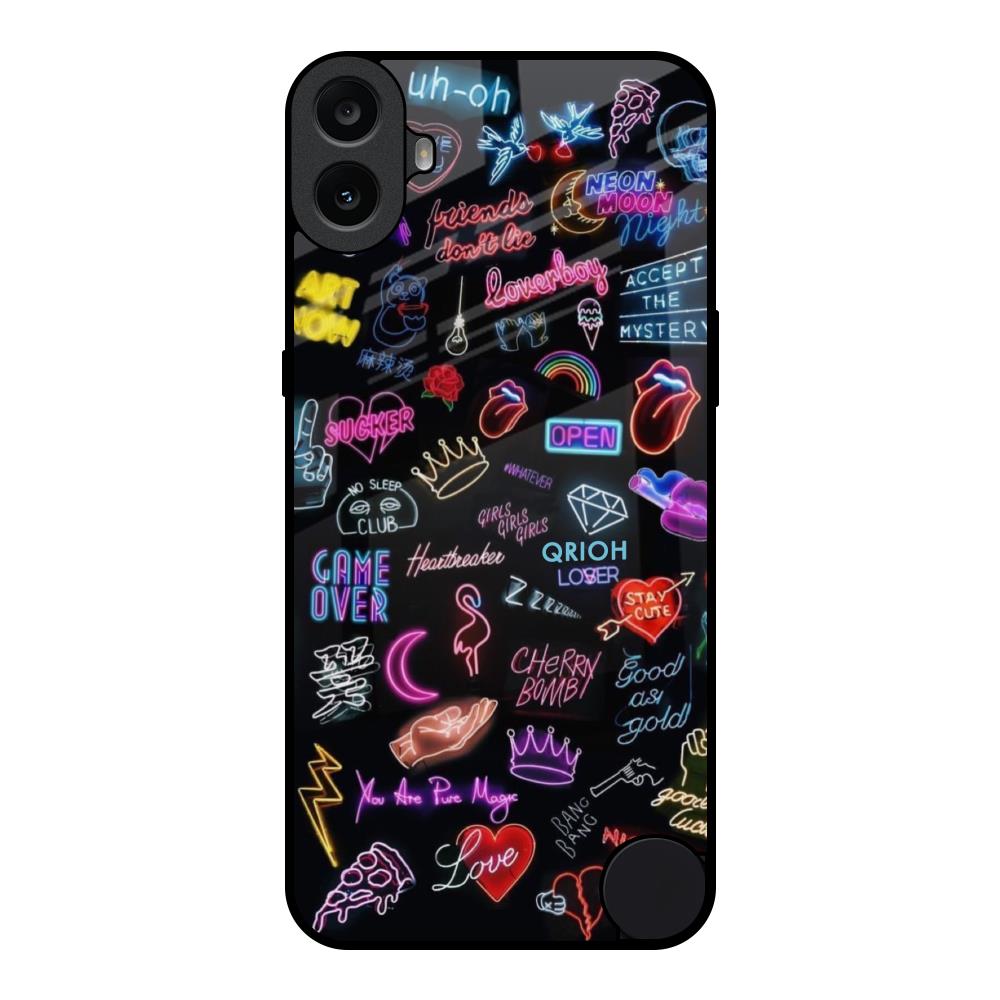 Accept The Mystery Nothing CMF Phone 1 Glass Back Cover Online