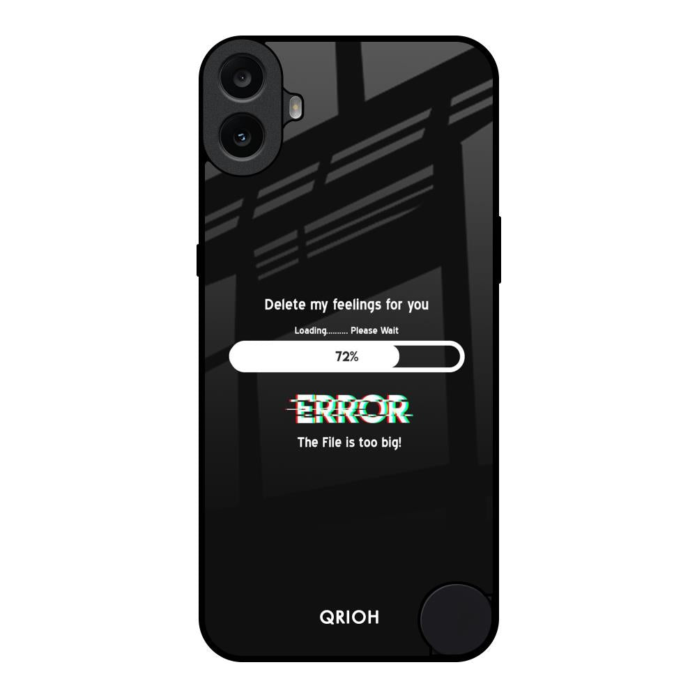 Error Nothing CMF Phone 1 Glass Back Cover Online