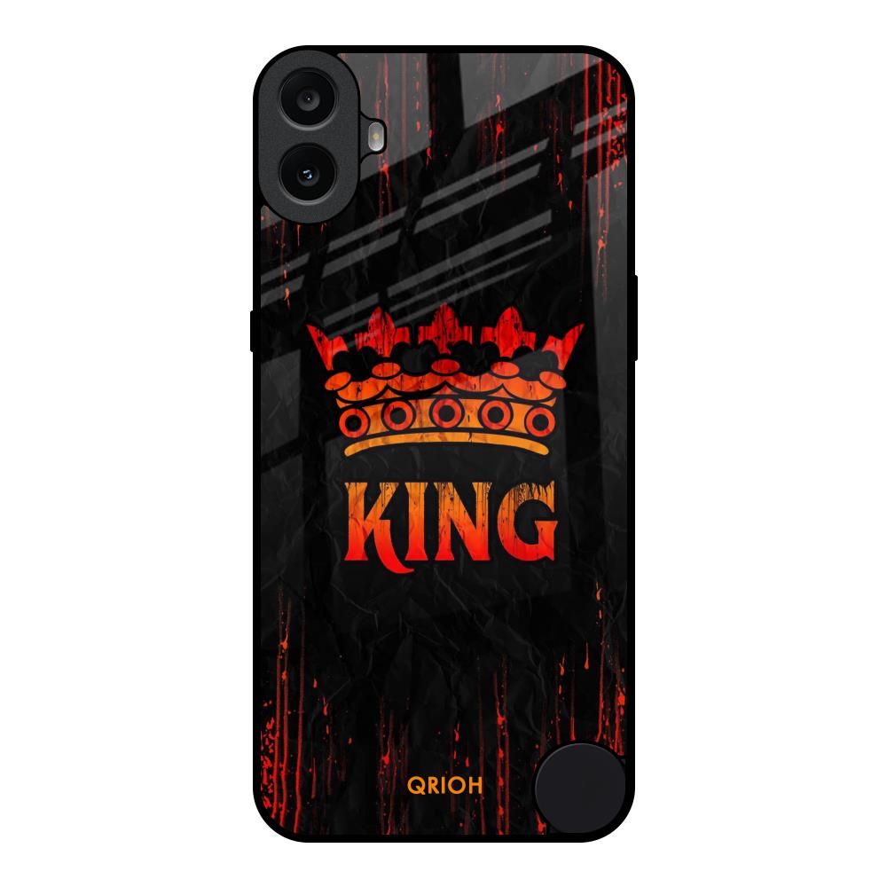 Royal King Nothing CMF Phone 1 Glass Back Cover Online