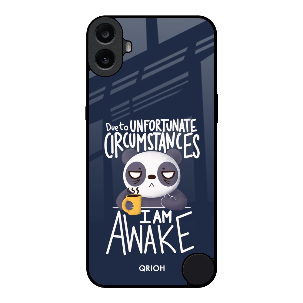 Struggling Panda Nothing CMF Phone 1 Glass Back Cover Online