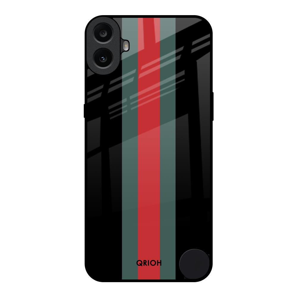 Vertical Stripes Nothing CMF Phone 1 Glass Back Cover Online