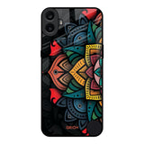 Retro Gorgeous Flower Nothing CMF Phone 1 Glass Back Cover Online