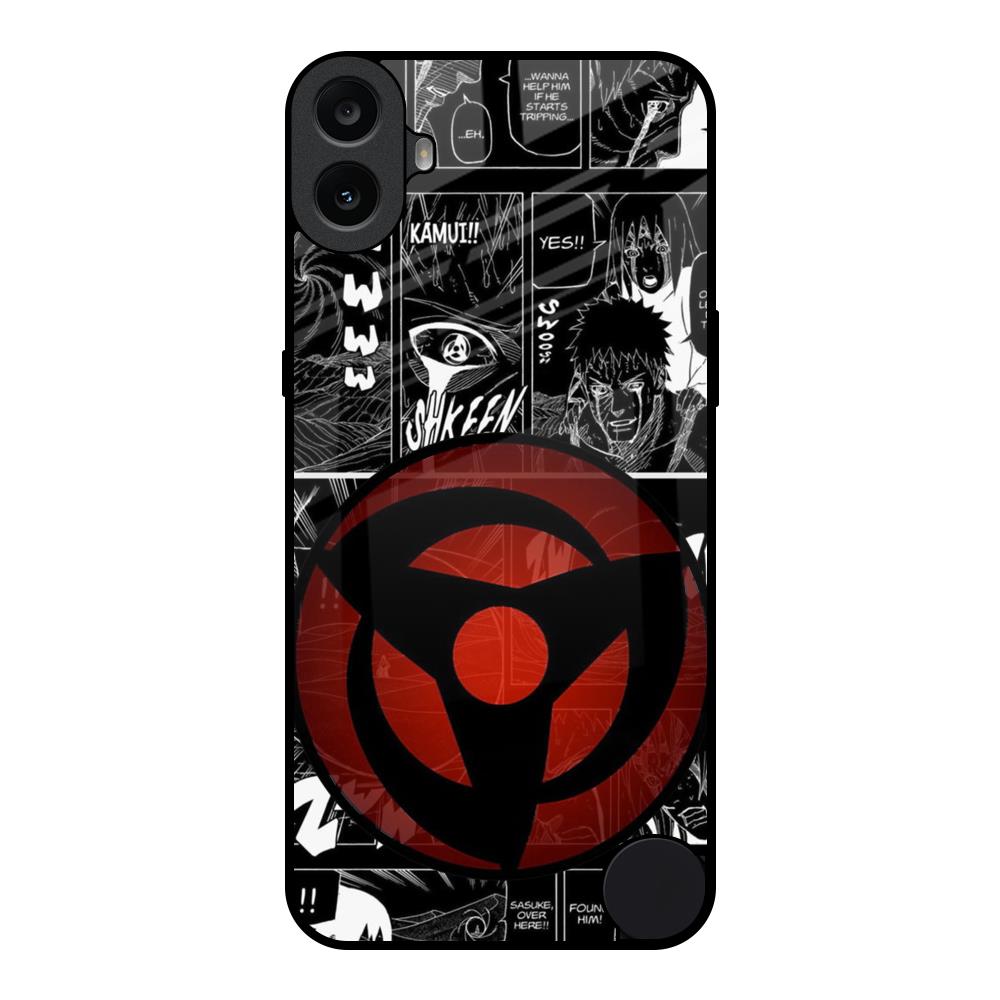 Sharingan Nothing CMF Phone 1 Glass Back Cover Online