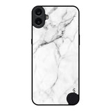 Modern White Marble Nothing CMF Phone 1 Glass Back Cover Online