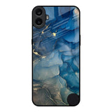 Blue Cool Marble Nothing CMF Phone 1 Glass Back Cover Online