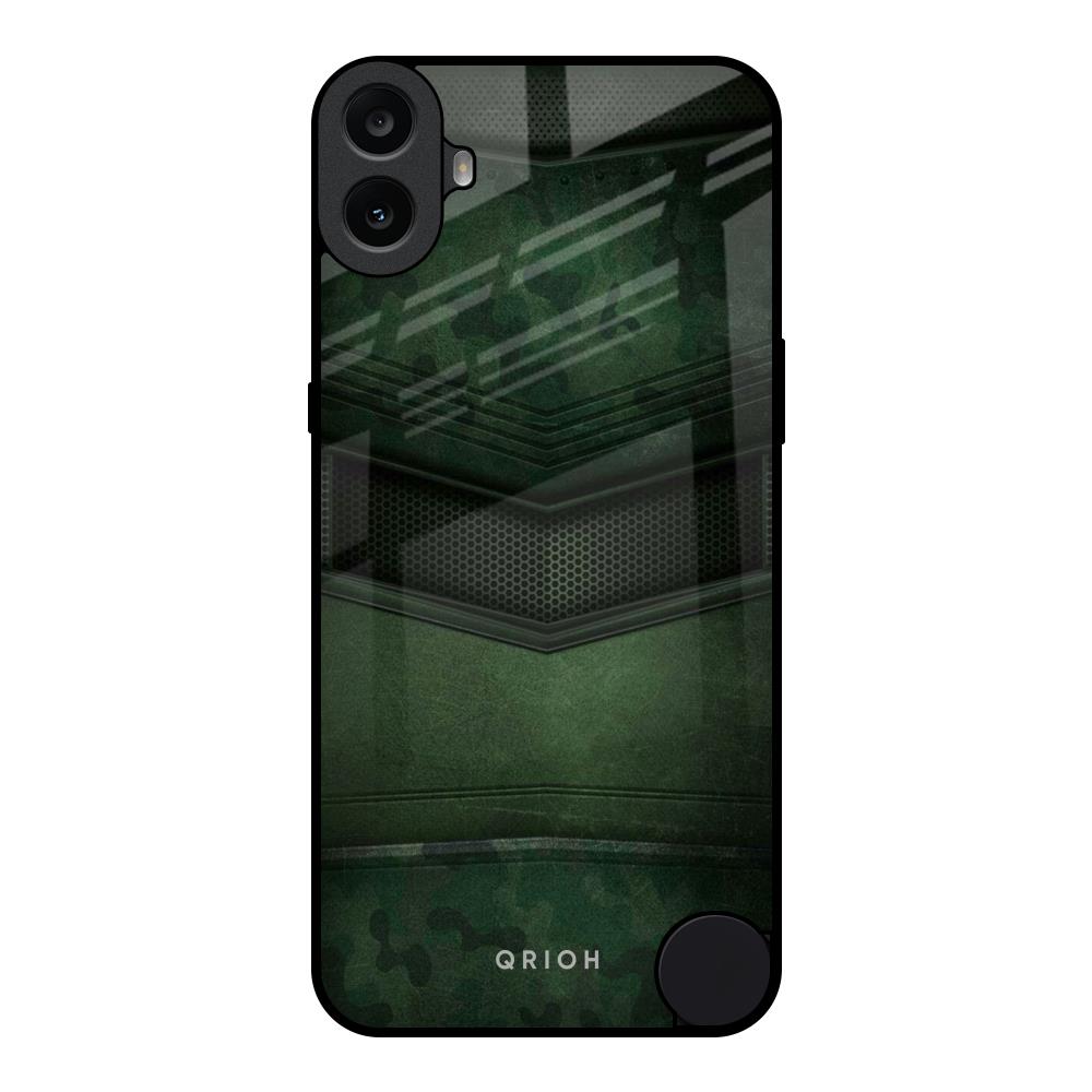 Green Leather Nothing CMF Phone 1 Glass Back Cover Online