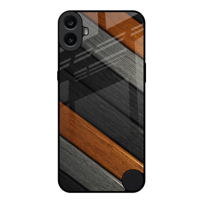 Tri Color Wood Nothing CMF Phone 1 Glass Back Cover Online