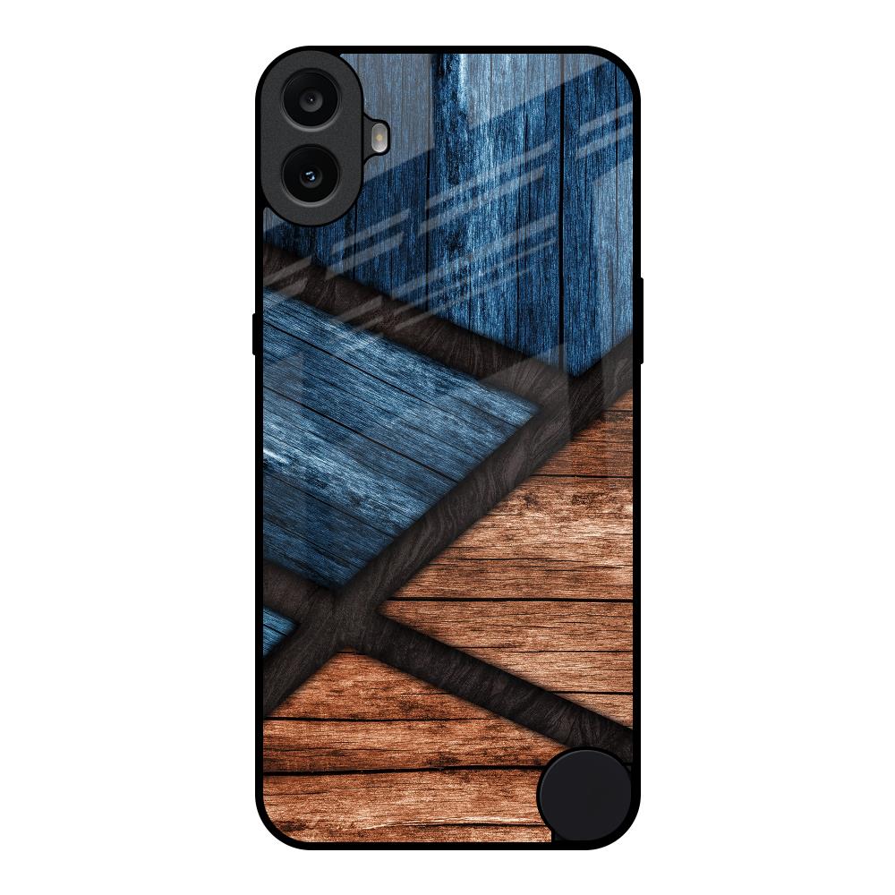 Wooden Tiles Nothing CMF Phone 1 Glass Back Cover Online