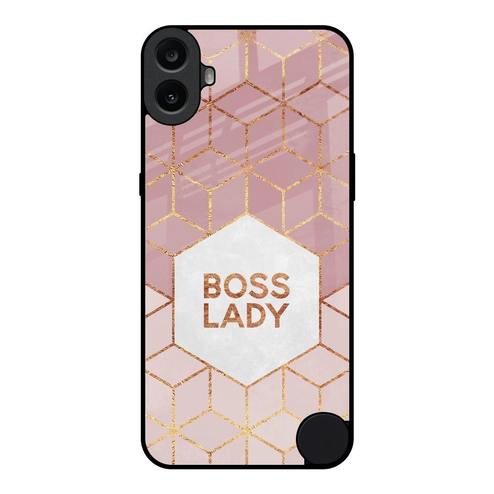 Boss Lady Nothing CMF Phone 1 Glass Back Cover Online