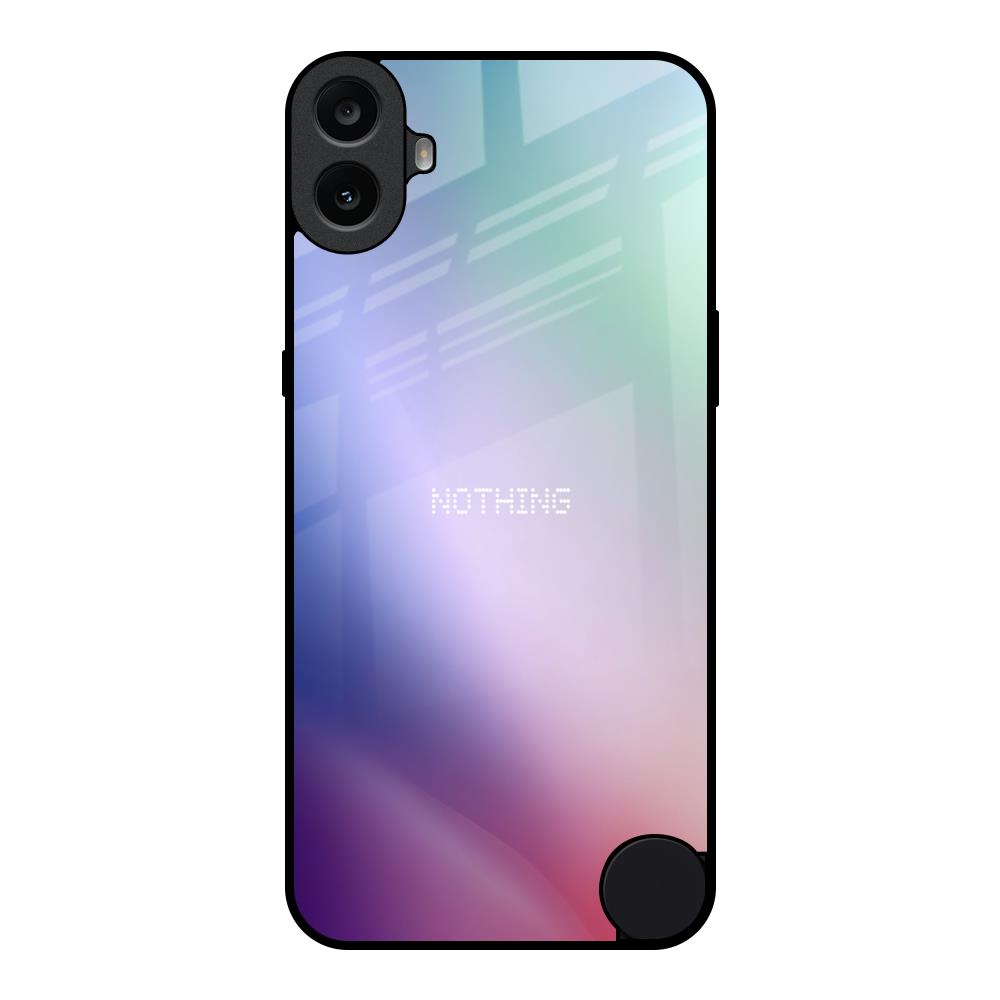 Abstract Holographic Nothing CMF Phone 1 Glass Back Cover Online