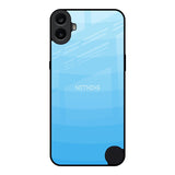 Wavy Blue Pattern Nothing CMF Phone 1 Glass Back Cover Online