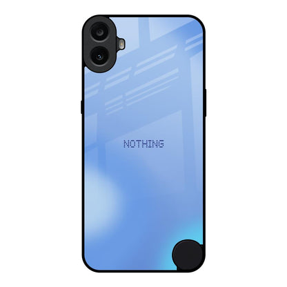 Vibrant Blue Texture Nothing CMF Phone 1 Glass Back Cover Online