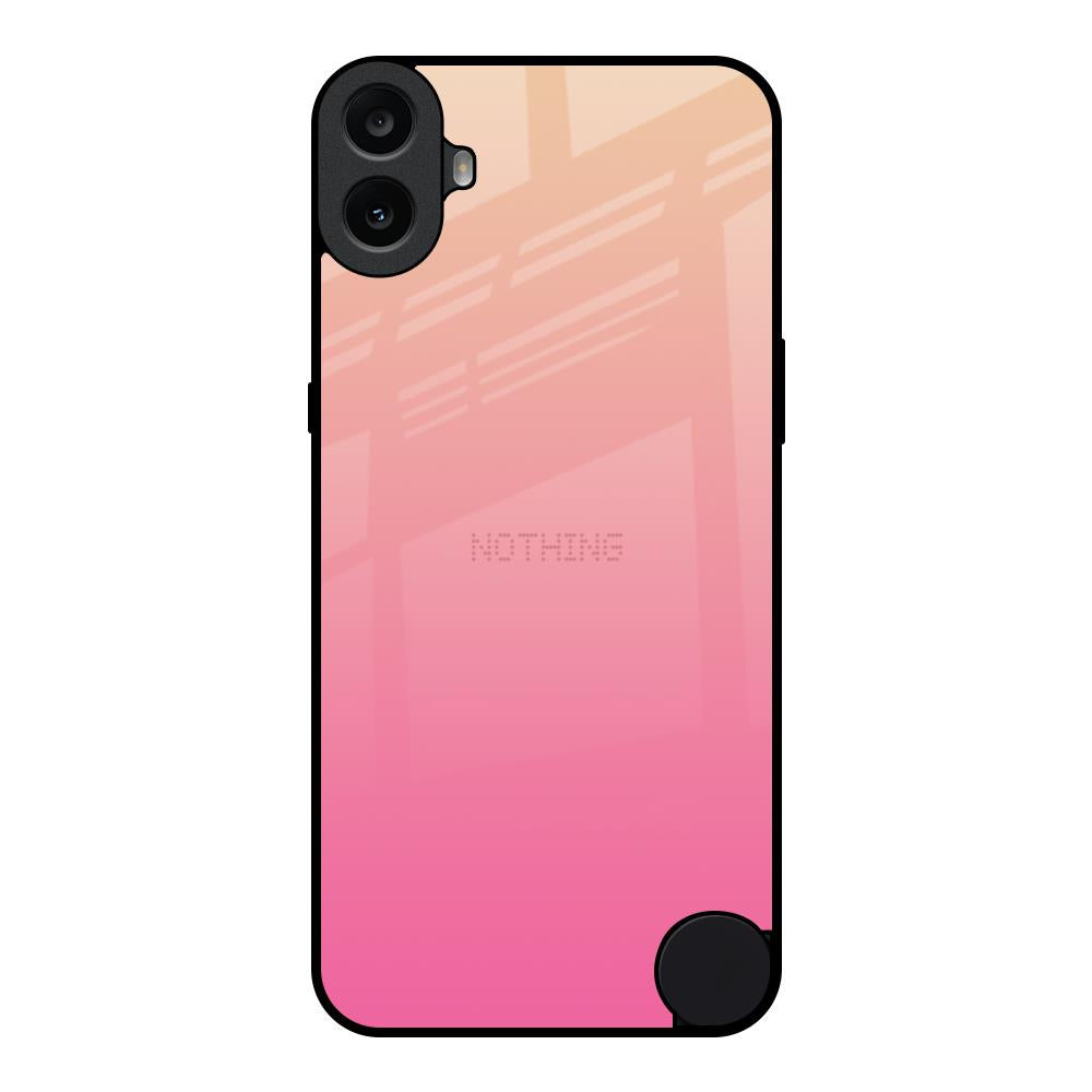 Pastel Pink Gradient Nothing CMF Phone 1 Glass Back Cover Online