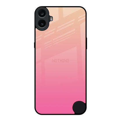 Pastel Pink Gradient Nothing CMF Phone 1 Glass Back Cover Online