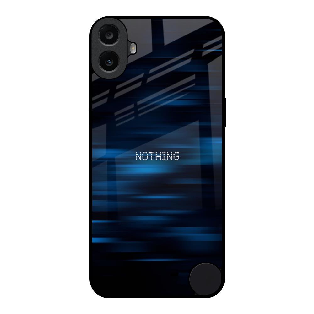 Blue Rough Abstract Nothing CMF Phone 1 Glass Back Cover Online