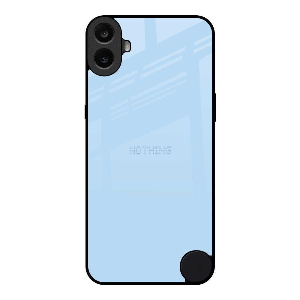 Pastel Sky Blue Nothing CMF Phone 1 Glass Back Cover Online