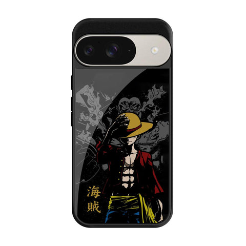 Dark Luffy Google Pixel 9 Glass Cases & Covers Online
