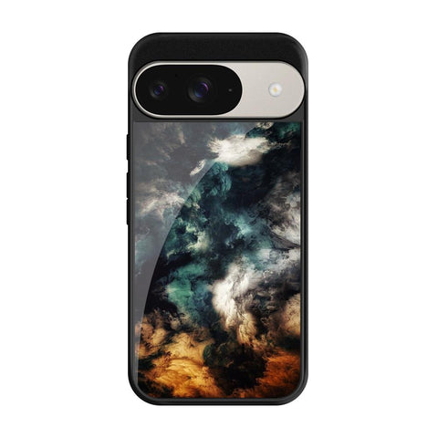 Multicolor Cloudy Smoke Google Pixel 9 Glass Cases & Covers Online