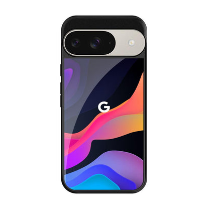 Colorful Fluid Google Pixel 9 Glass Back Cover Online