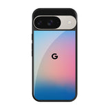 Blue & Pink Ombre Google Pixel 9 Glass Back Cover Online
