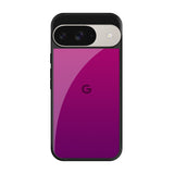 Magenta Gradient Google Pixel 9 Glass Back Cover Online