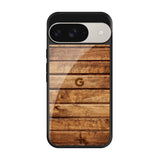 Wooden Planks Google Pixel 9 Glass Back Cover Online