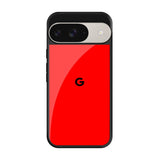 Blood Red Google Pixel 9 Glass Back Cover Online