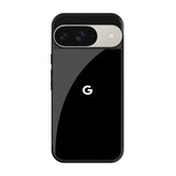 Jet Black Google Pixel 9 Glass Back Cover Online