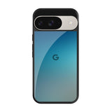 Sea Theme Gradient Google Pixel 9 Glass Back Cover Online