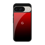 Maroon Faded Google Pixel 9 Glass Back Cover Online