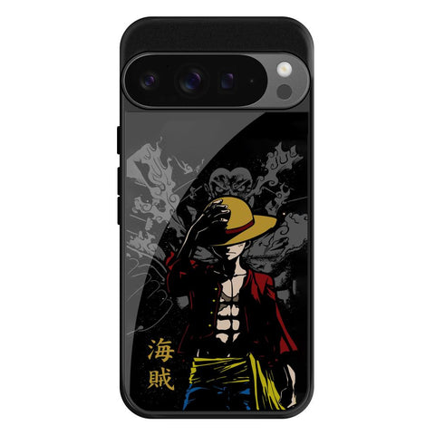 Dark Luffy Google Pixel 9 Pro XL Glass Cases & Covers Online